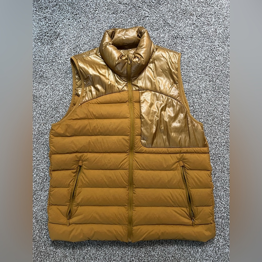 lululemon athletica Gold Puffer Vest